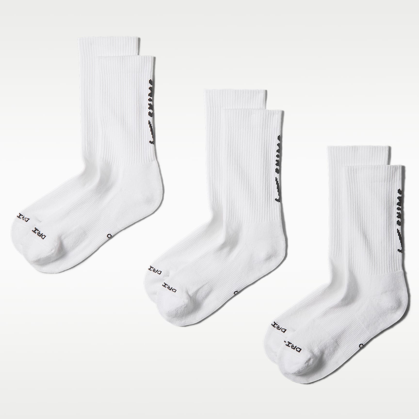 NIKE公式】NikeSKIMS Dri-FIT ウィメンズ Dri-FIT クルーソックス (3足